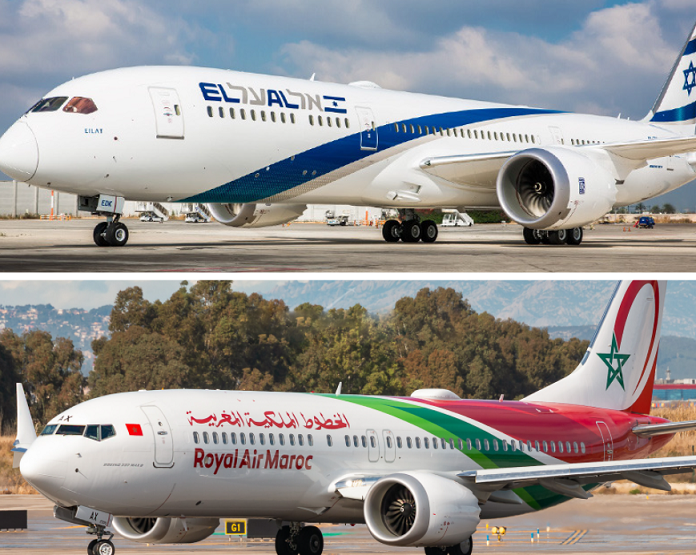 Maroc-Israël: RAM et la compagnie israélienne El Al signent un accord de partage de codes